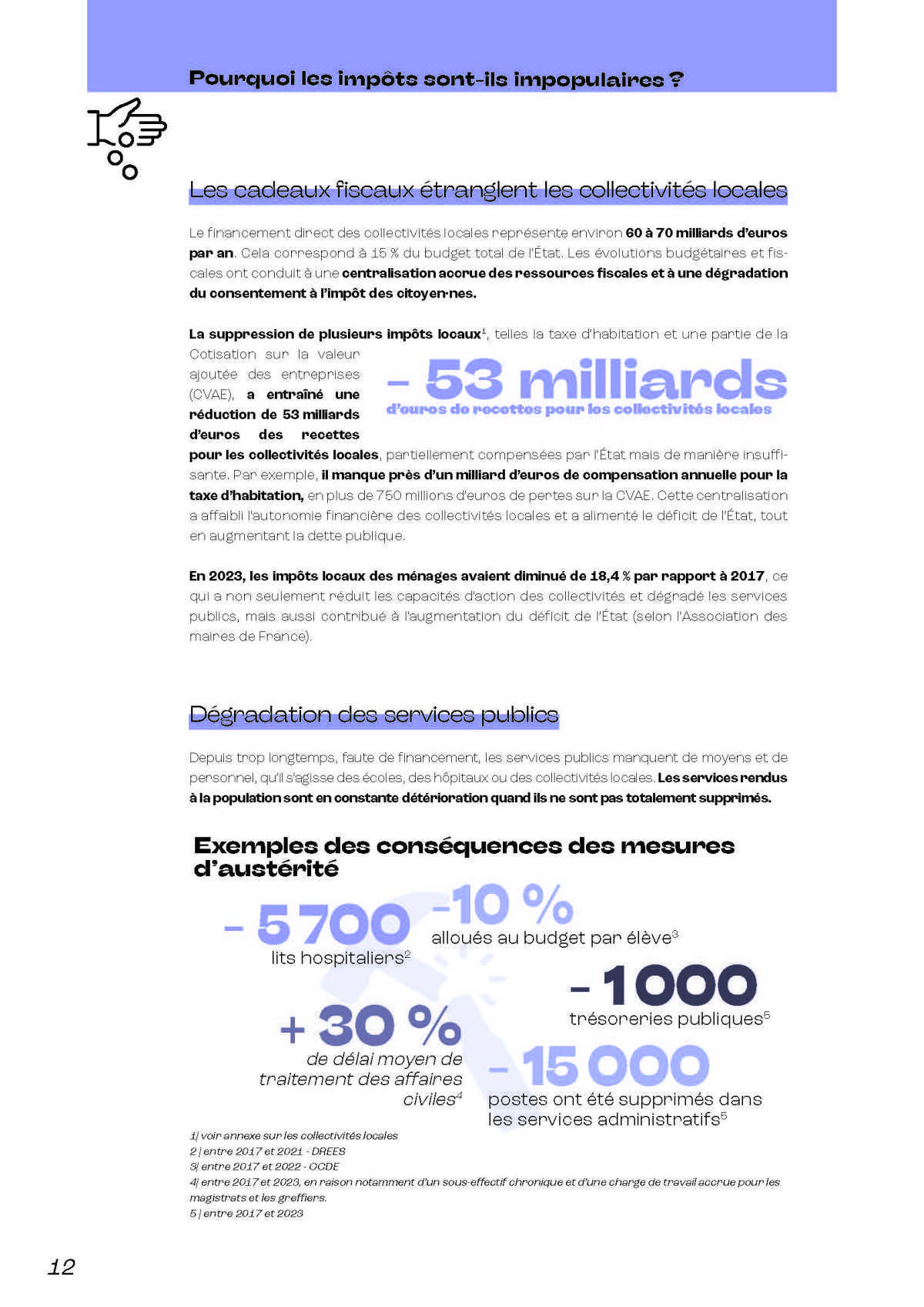 Budget de l’État : décryptage et propositions