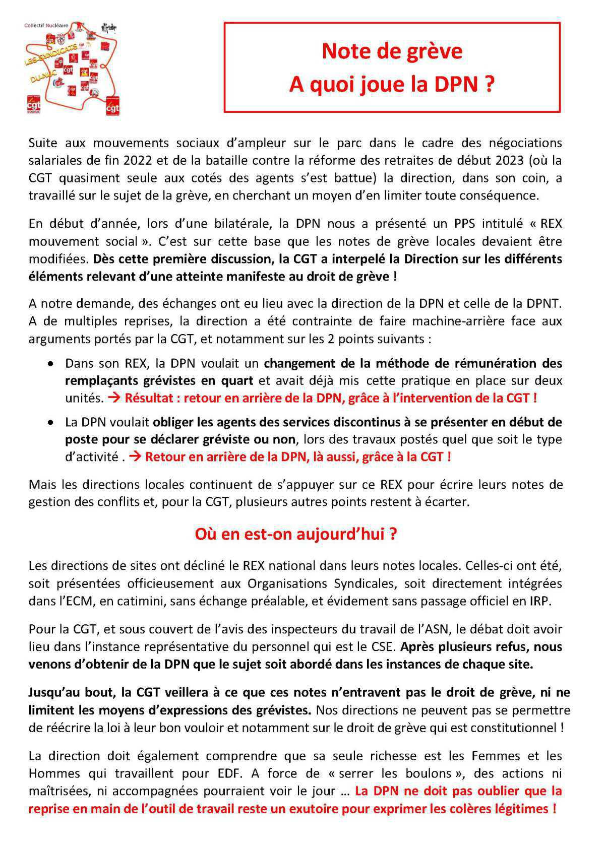 A quoi joue la DPN ?