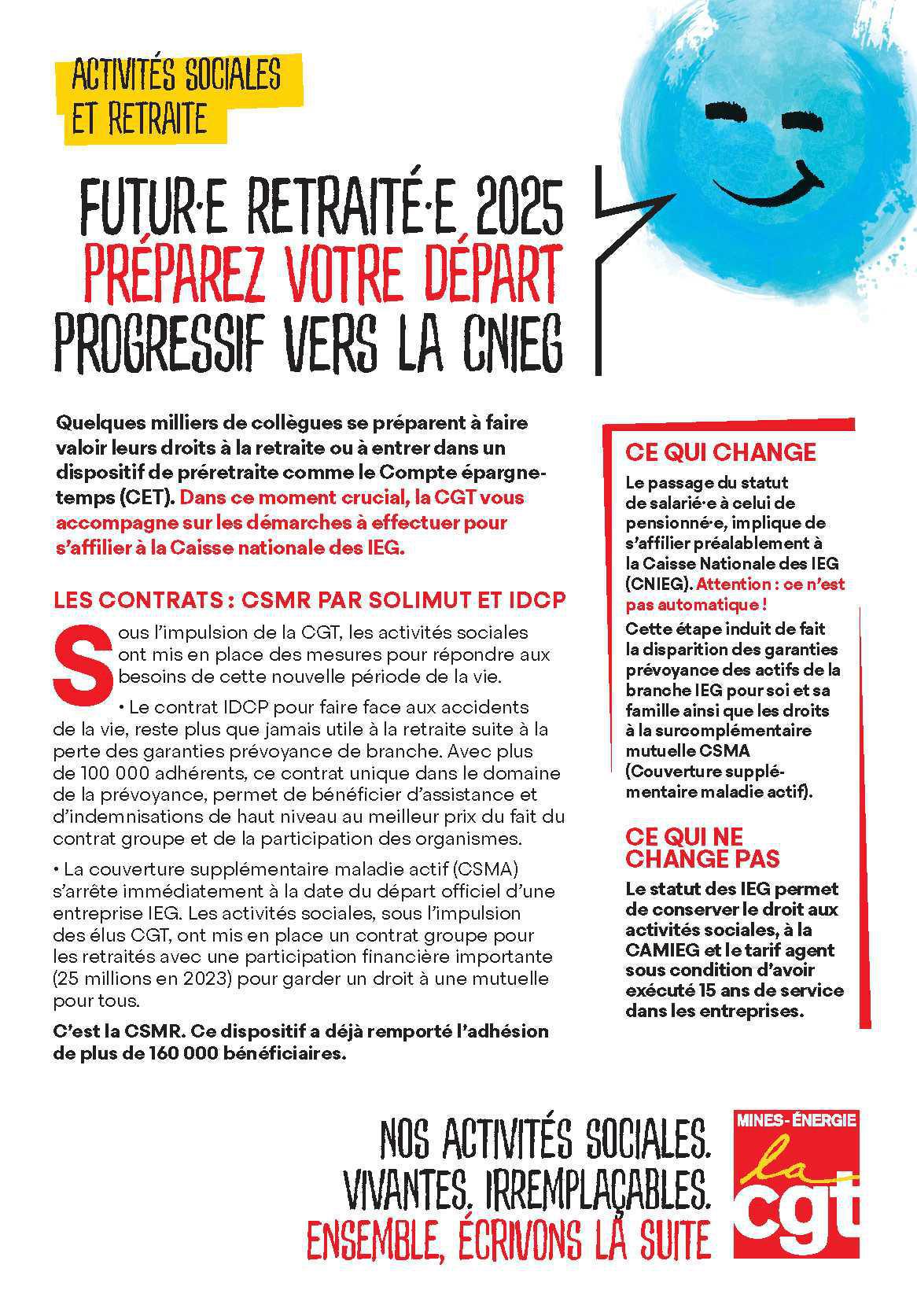 Futur retraité 2025 : Préparez votre départ progressif vers la CNIEG