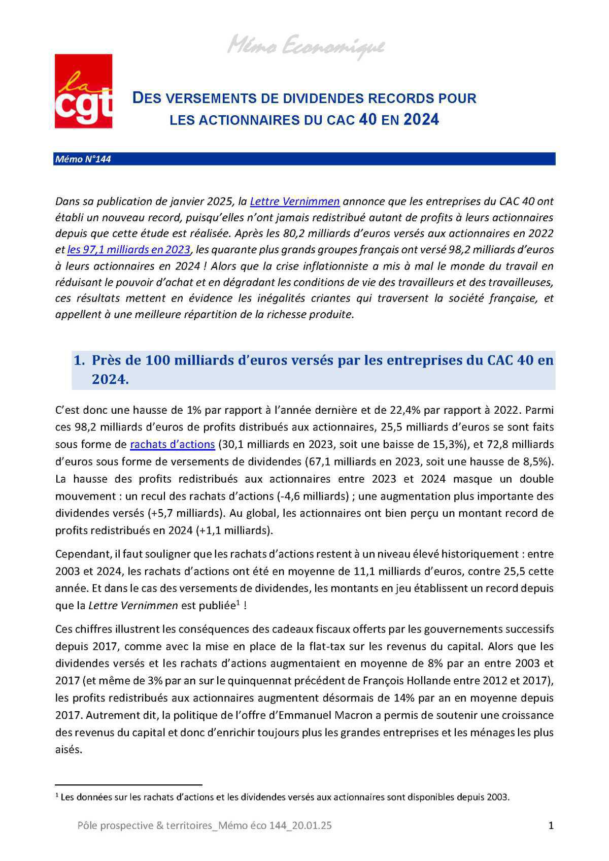 DES VERSEMENTS DE DIVIDENDES RECORDS POUR LES ACTIONNAIRES DU CAC 40 EN 2024