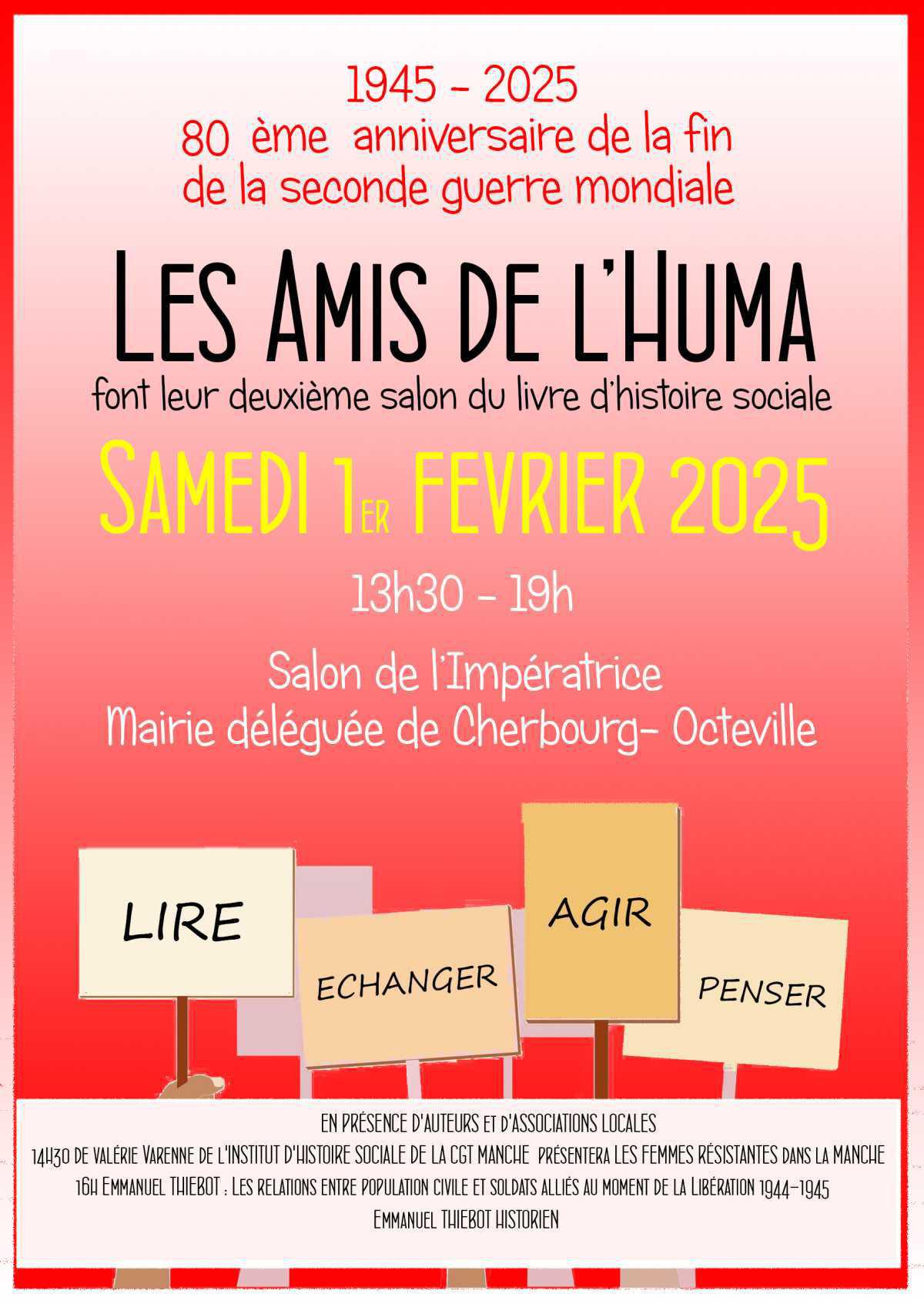 Salon du livre à Cherbourg