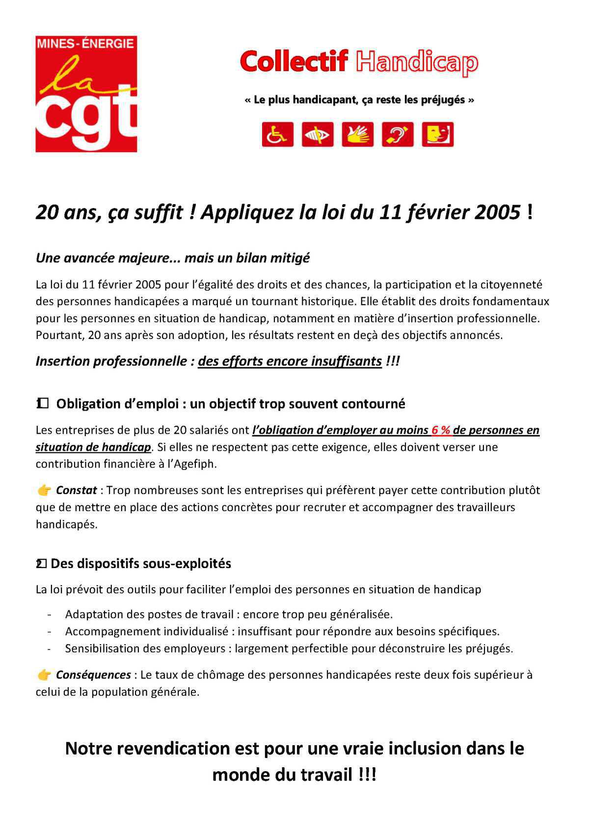 Collectif Handicap : Le plus handicapant, ça reste les préjugés