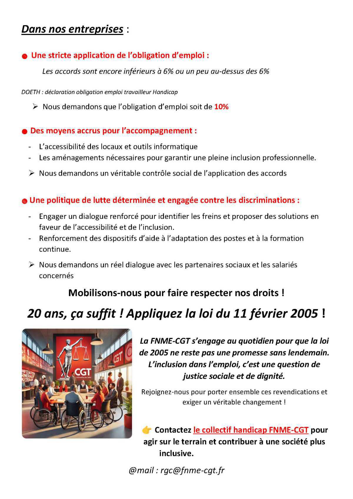 Collectif Handicap : Le plus handicapant, ça reste les préjugés