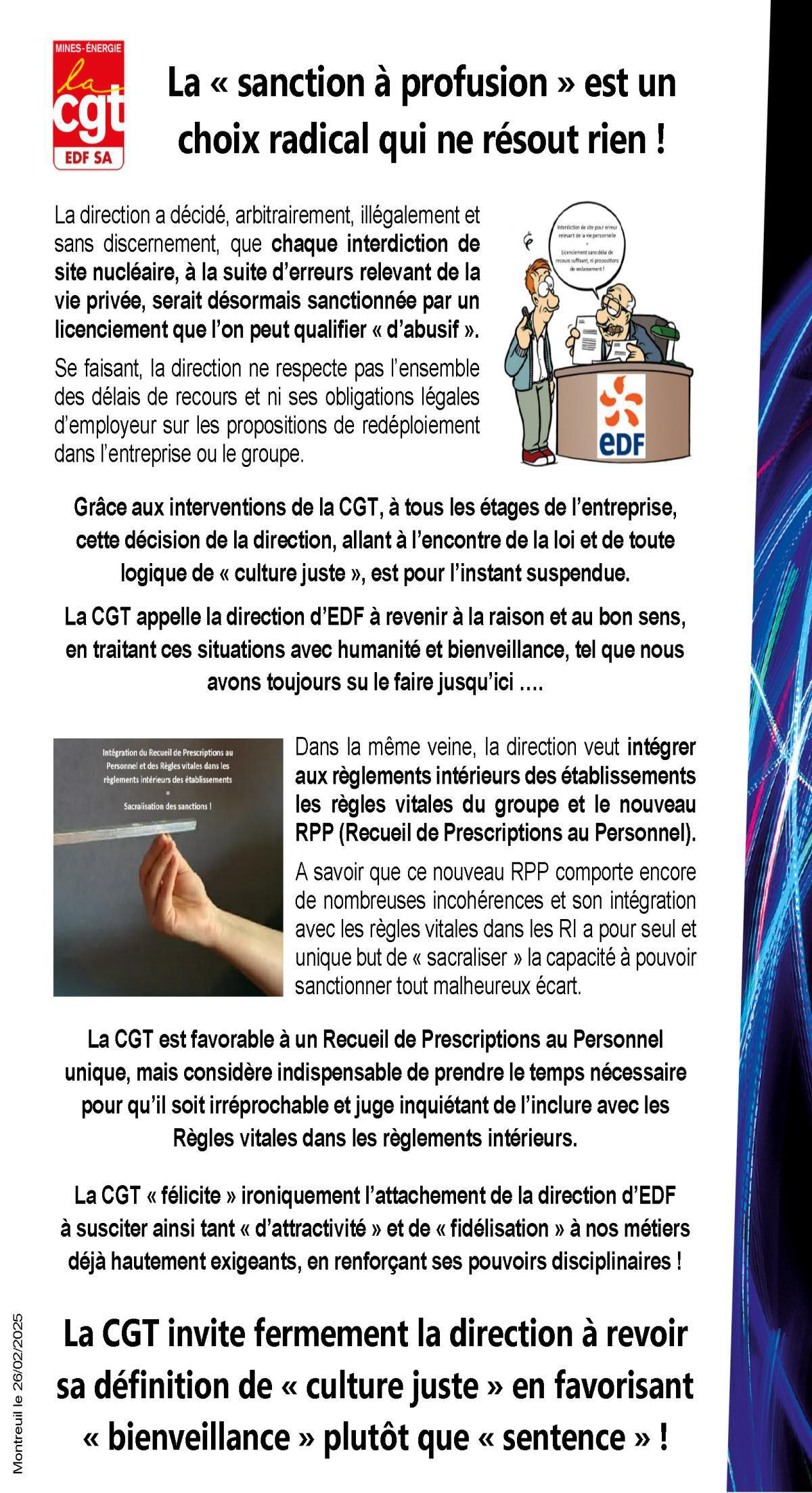 La « sanction à profusion » est un choix radical qui ne résout rien !