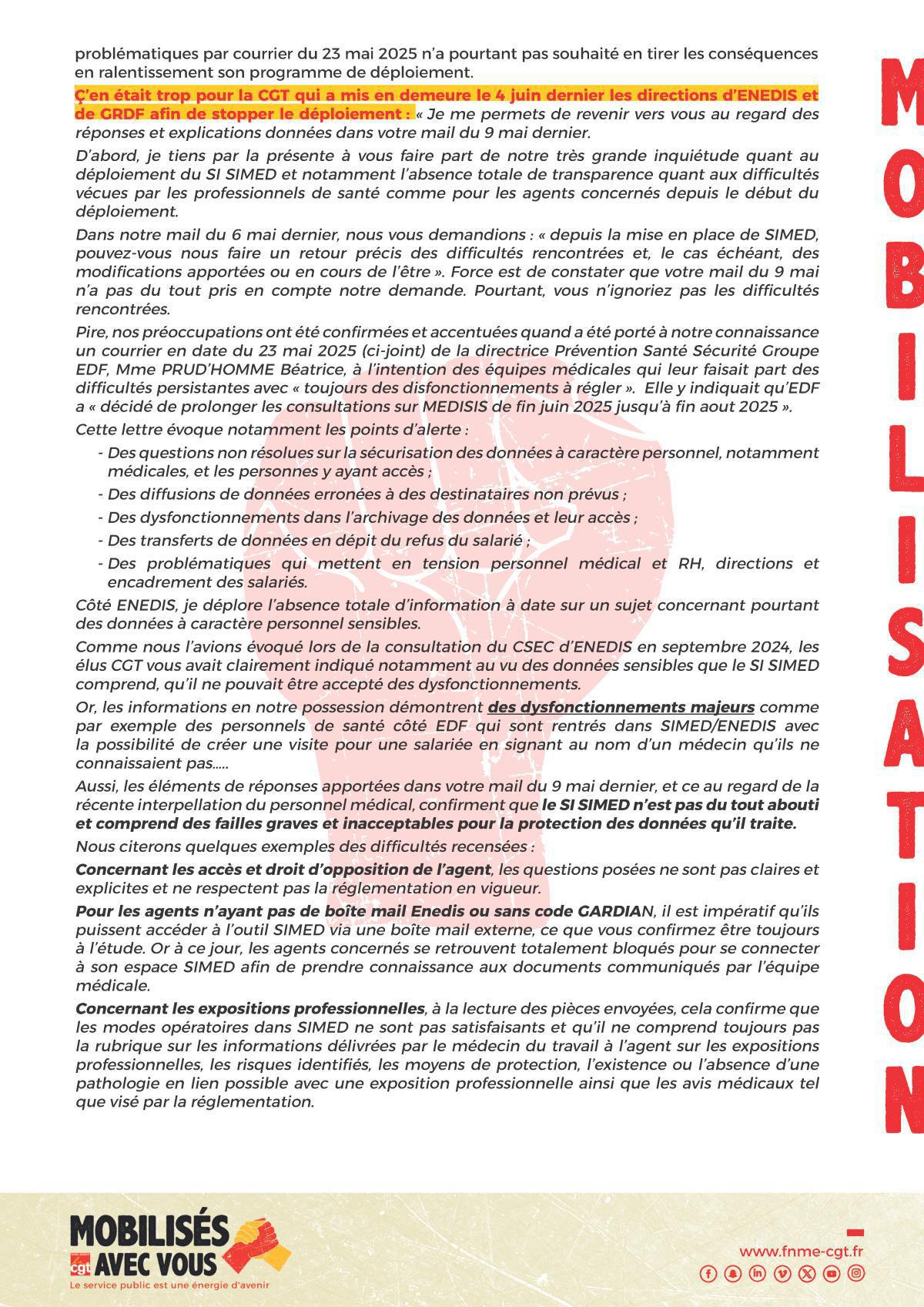 Dossier médical en santé au travail : Alerte sur le SI SIMED
