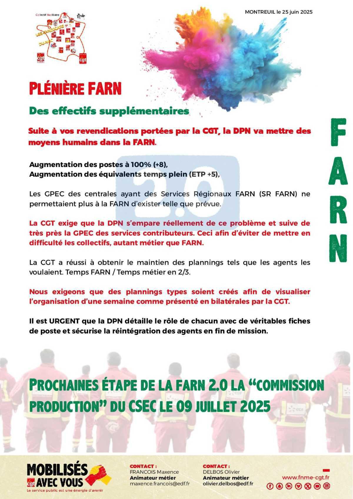 Plénière FARN