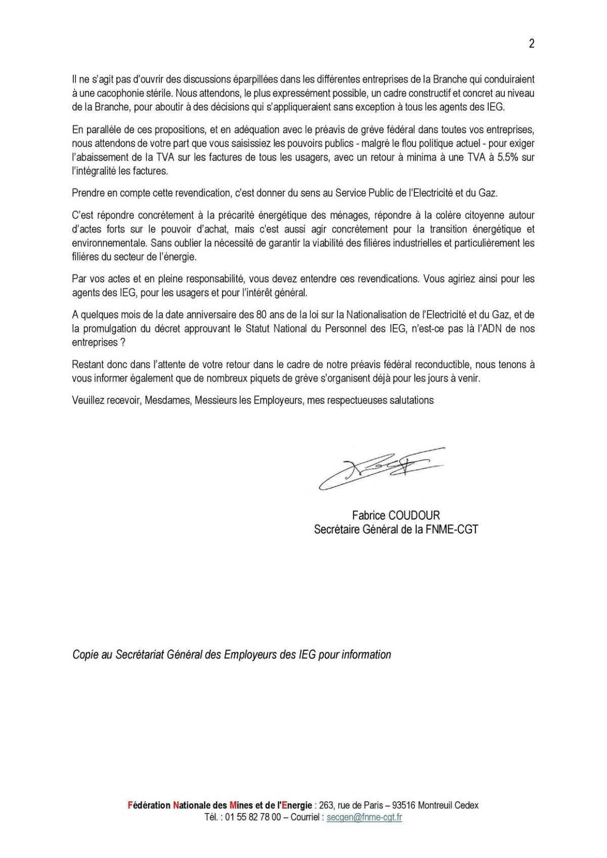 [MOBILISATION] Une rentrée mobilisée dans les IEG