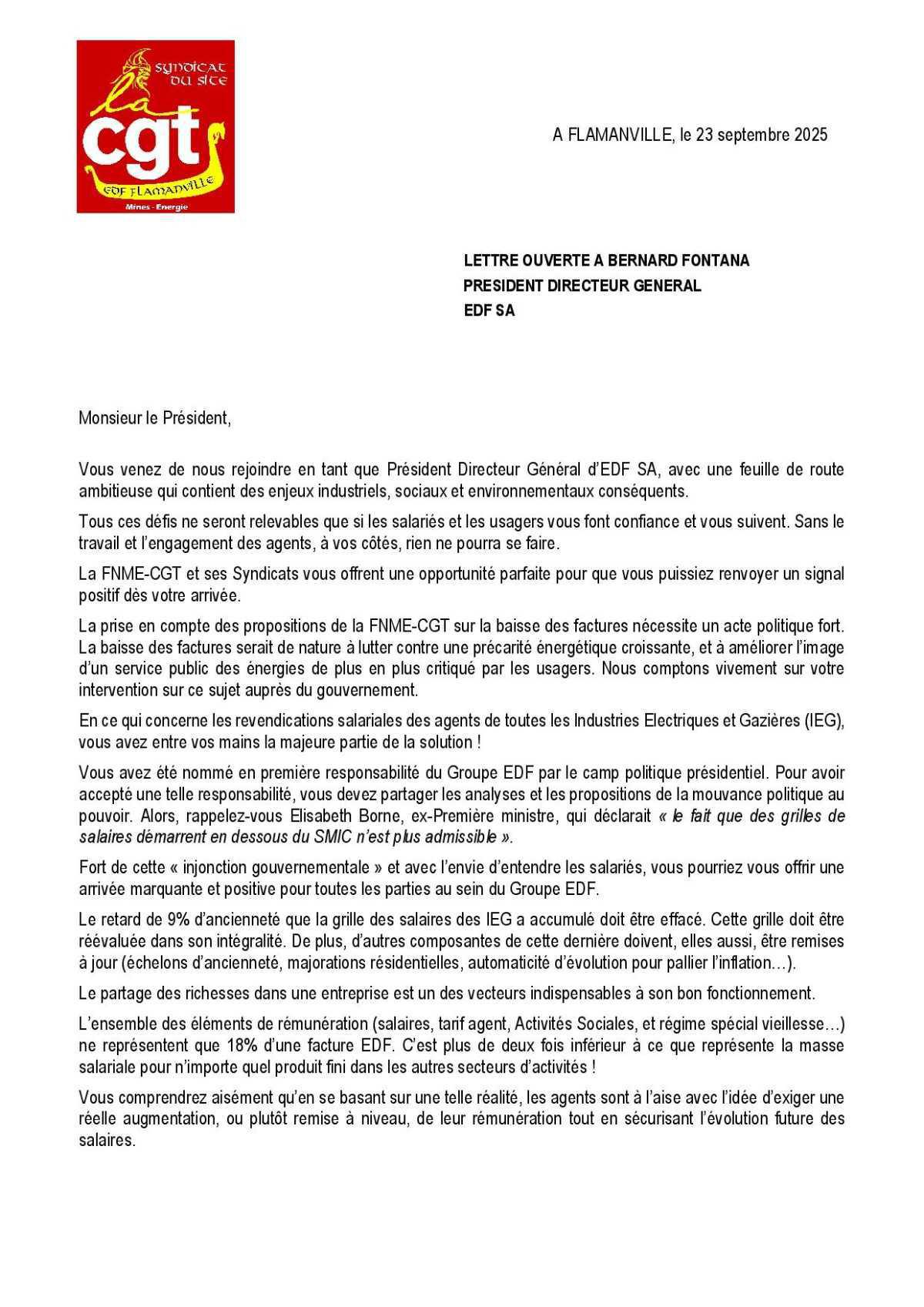 [MOBILISATION] : Lettre ouverte à M. FONTANA