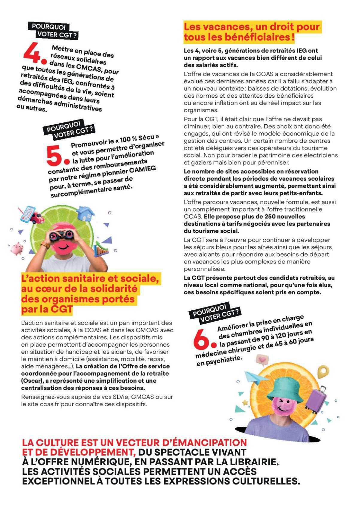 [Election CMCAS] : Les activités sociales, notre bien commun