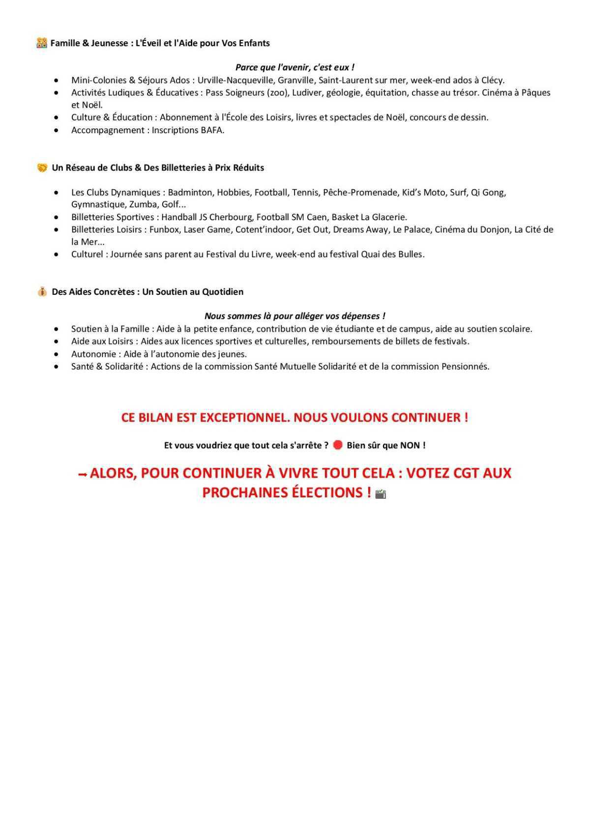 [Election CMCAS]: 4 ans d'événements, d'évasions et de partages inoubliables !
