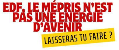 Le mépris n'est pas une énergie d'avenir