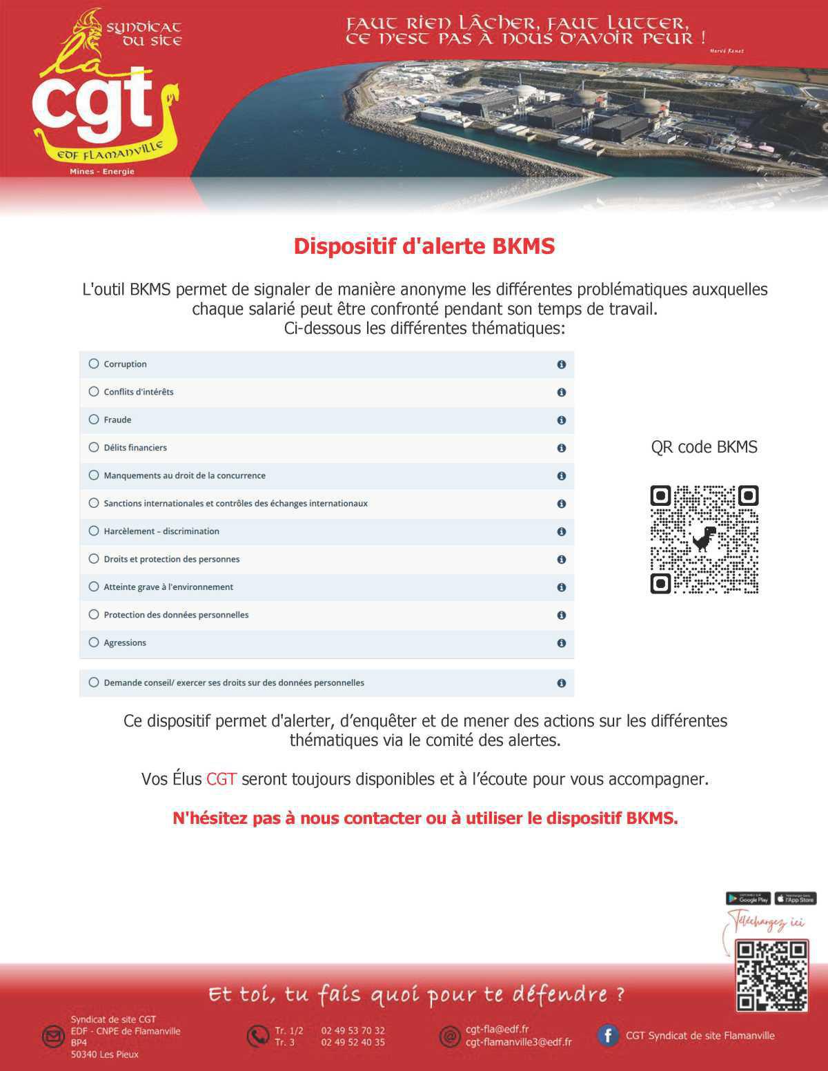 Dispositif d'alerte BKMS