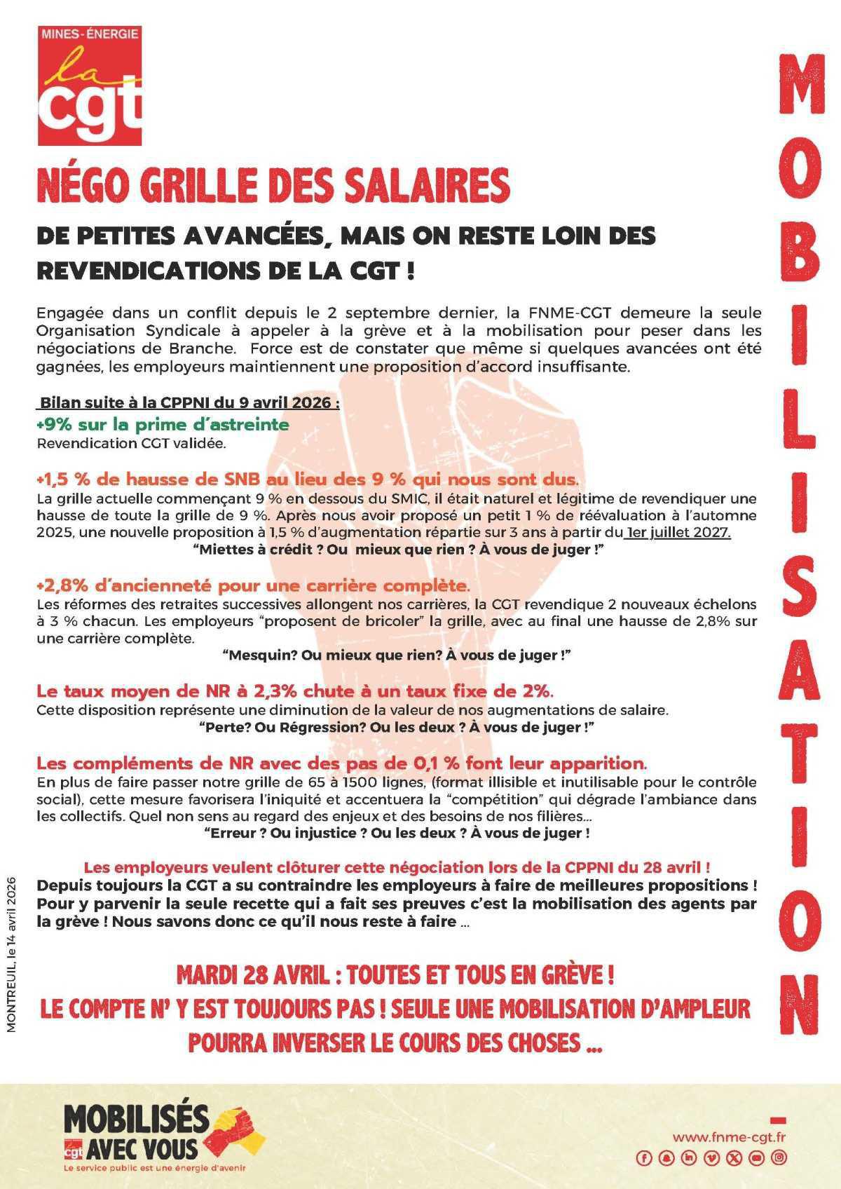 CPPNI, de petites avancées mais ...