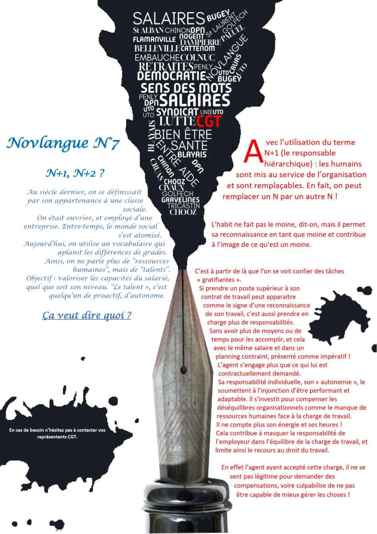 Novlangue : N+1