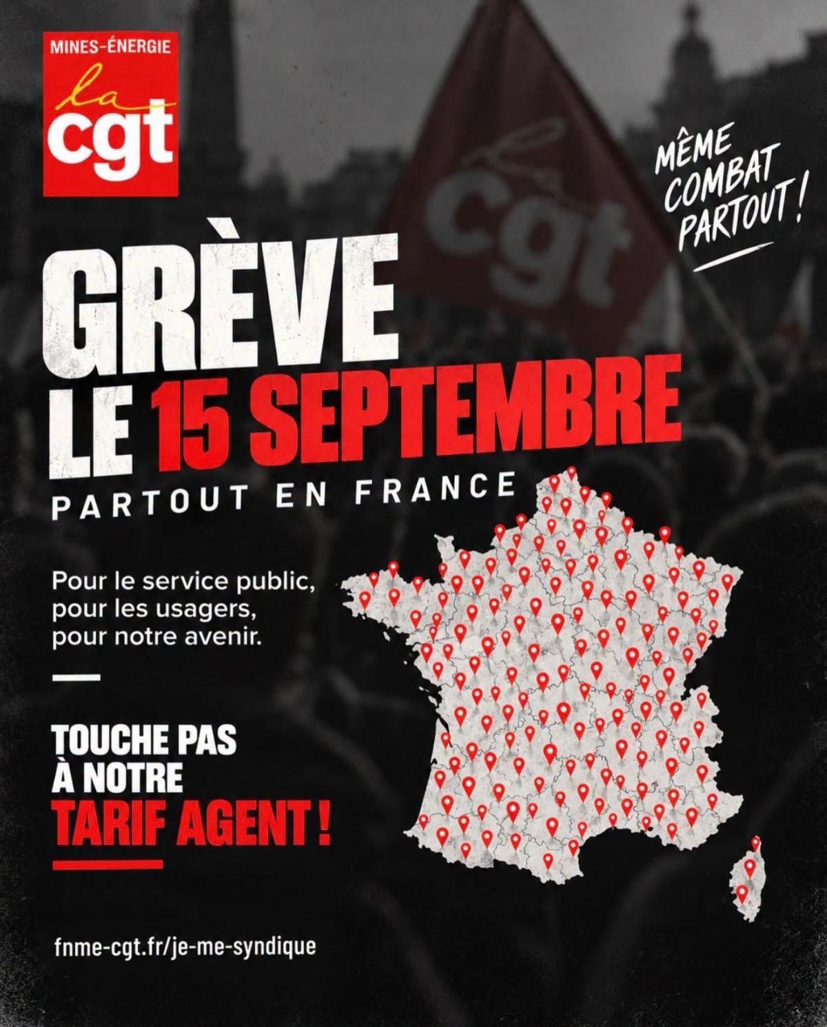 15 septembre, tous en grève pour notre statut