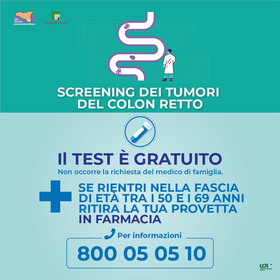 Test screening colon-retto Test screening colon-retto