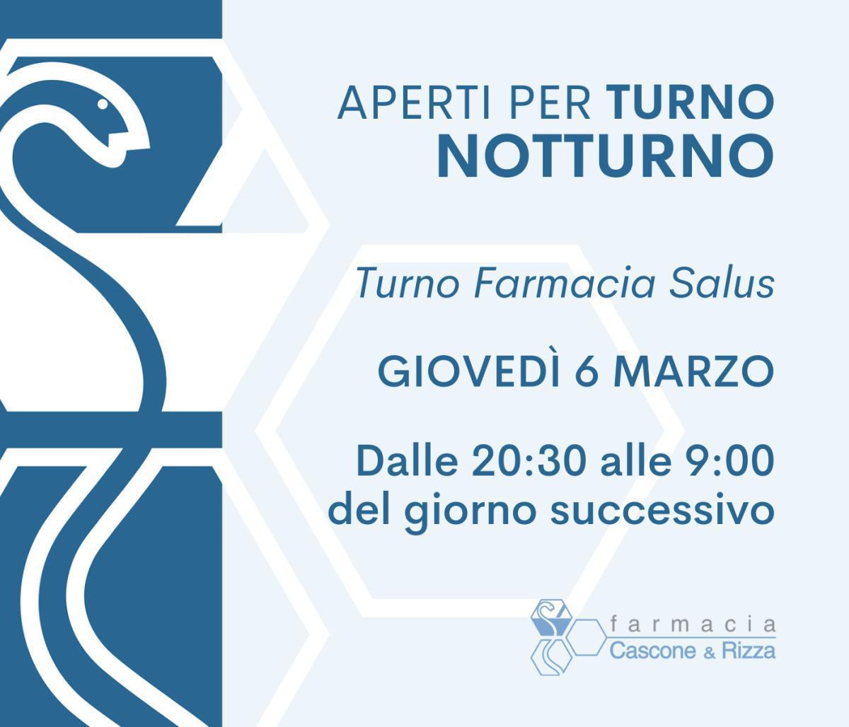 Turno notturno 6 marzo