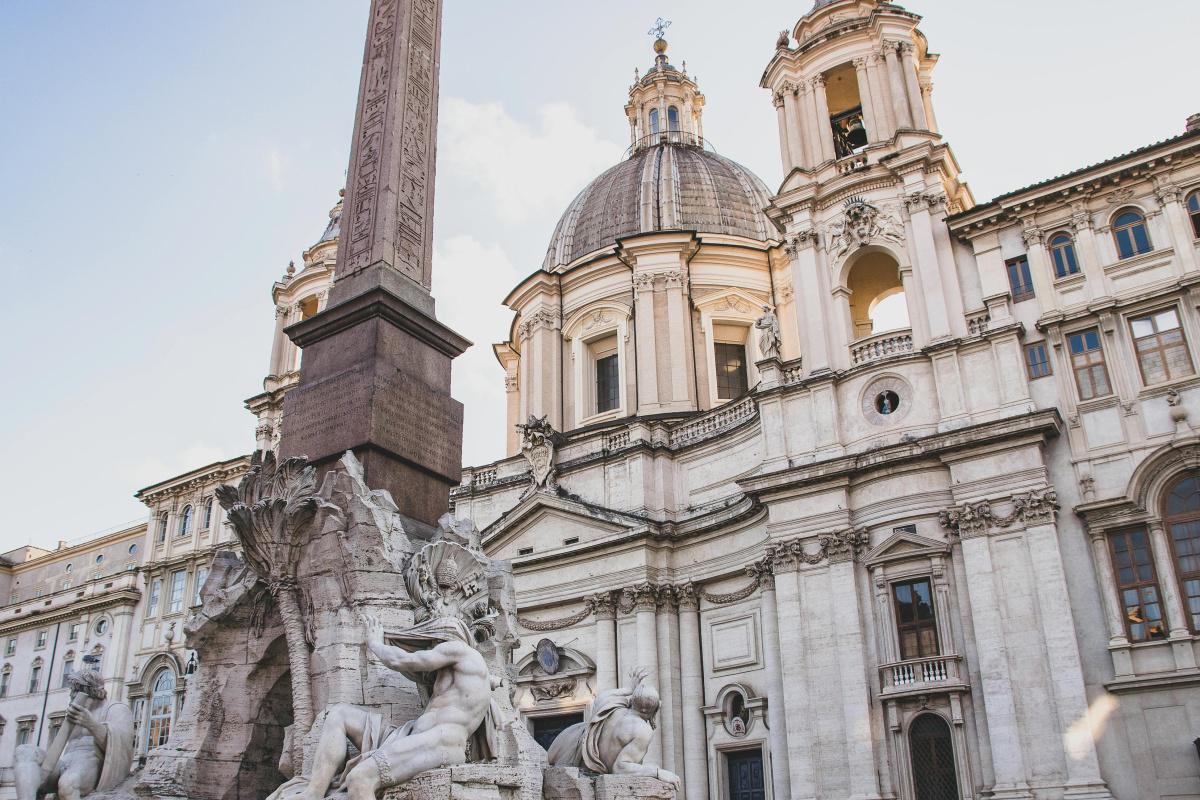 St. Agnes - Piazza Navona & Church of Sant'Agnese in Agone St. Agnes - Piazza Navona & Church of Sant'Agnese in Agone