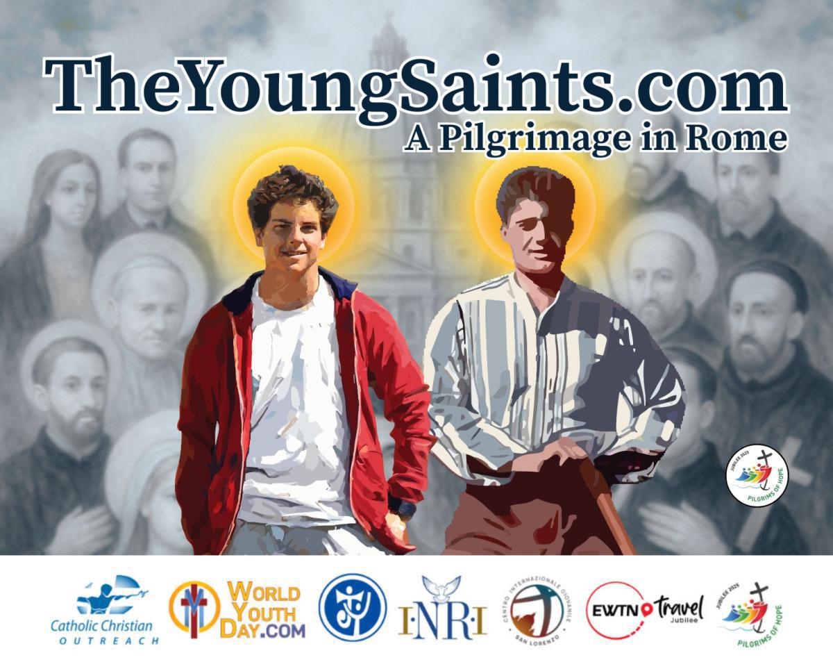 Young Saints Walking Pilgrimage in Rome