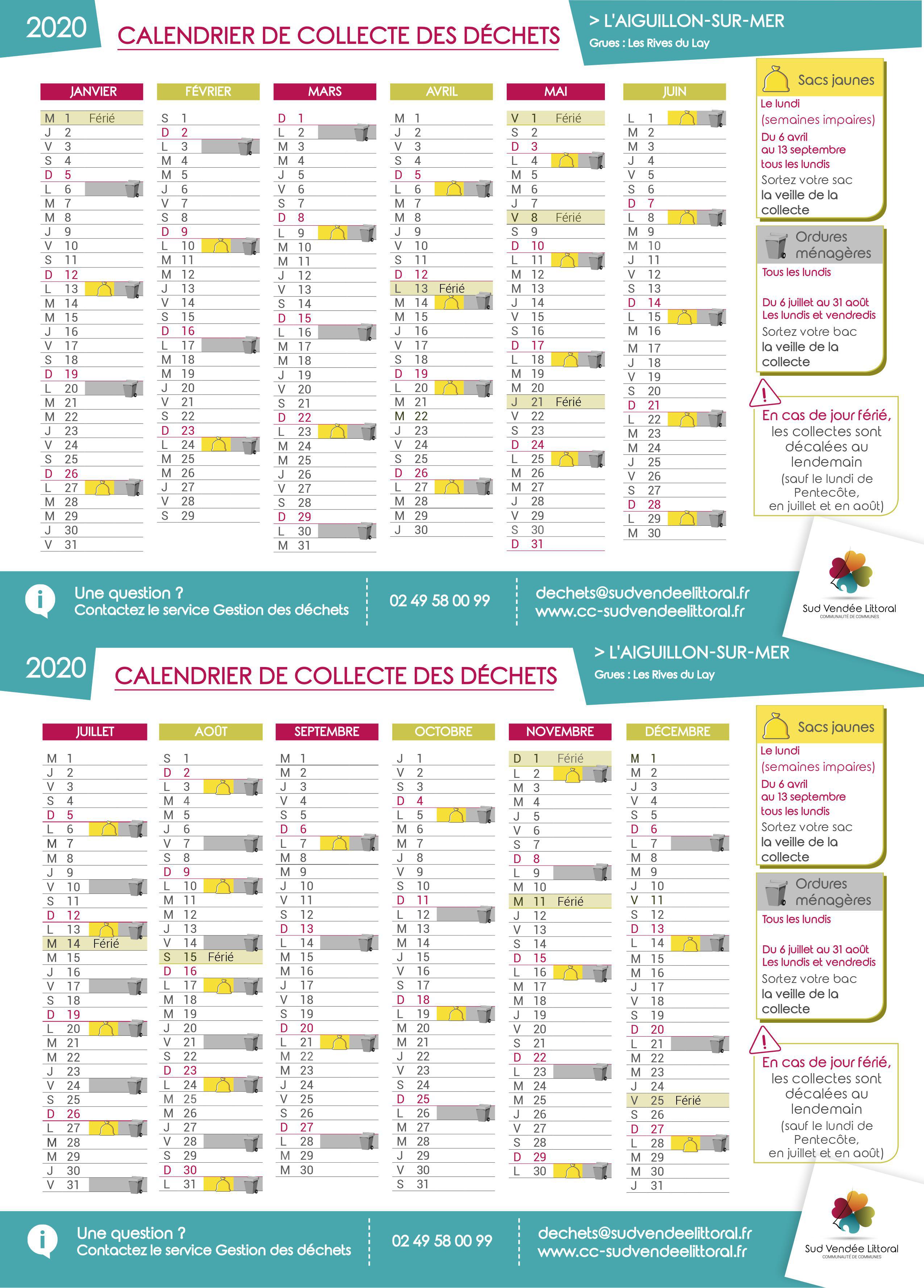 Calendrier Eboueurs 2021 – Calendrier 2021 Calendrier Eboueurs 2021 – Calendrier 2021