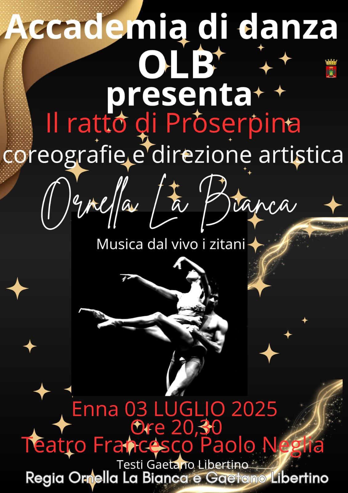 Accademia di Danza OLB presenta il Ratto di Proserpina