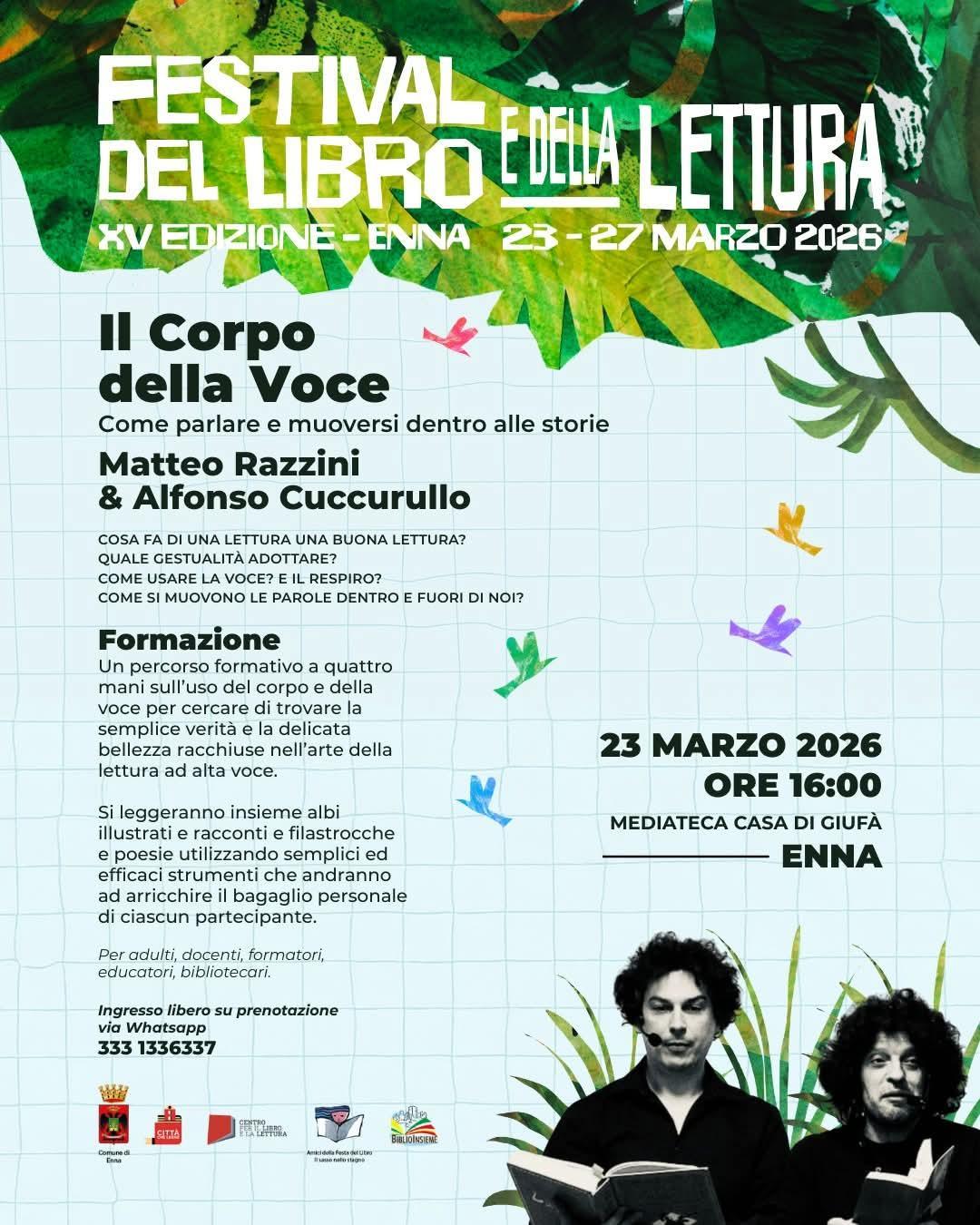 Il Corpo della Voce - festival del libro e della letteratura