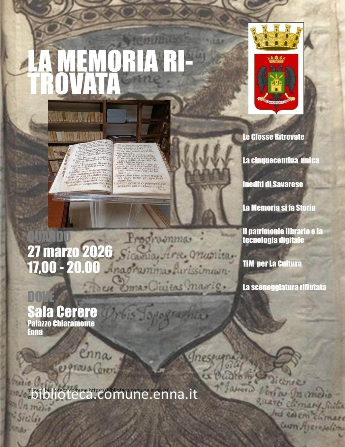 La memoria Ri-trovata