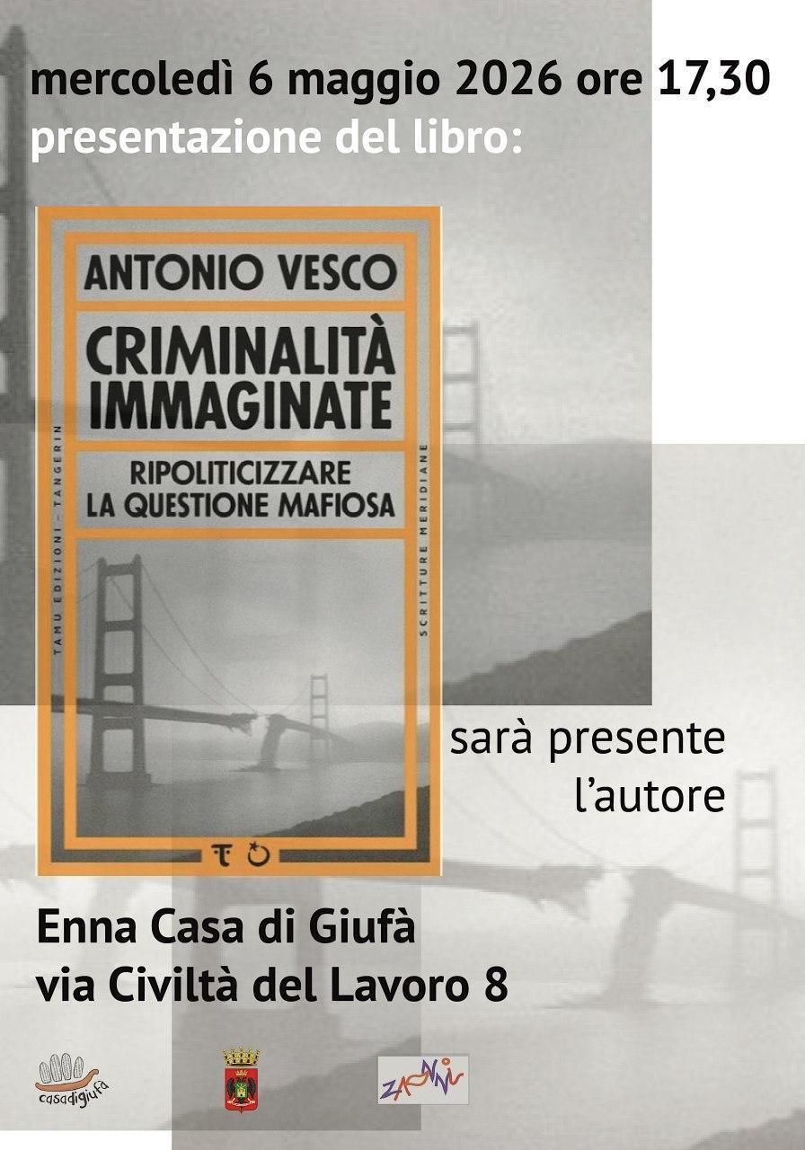 Presentazione del libro : criminalità immaginate 