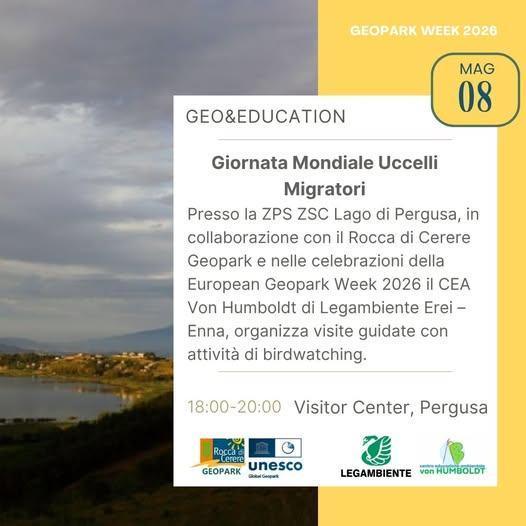 Geopark Week: visite guidate con attività di birdwatching
