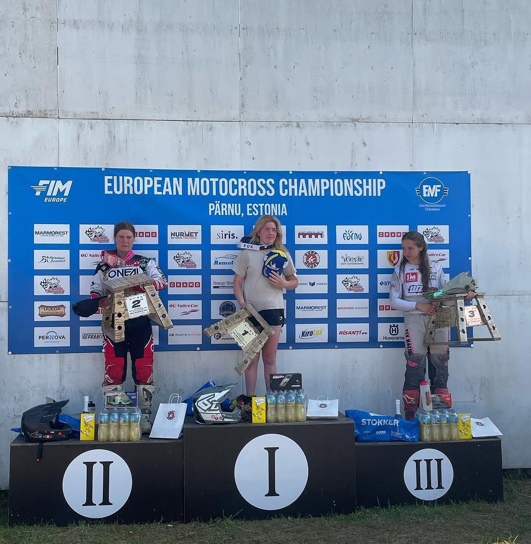 Lucy Barker dominates EMX Women in Estonia – Andersson Löf nears 125cc Title