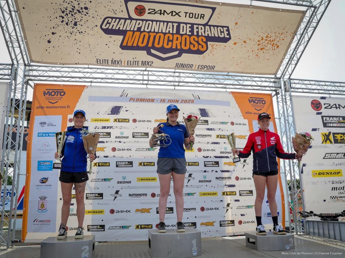 Amandine Verstappen wins in Plomion