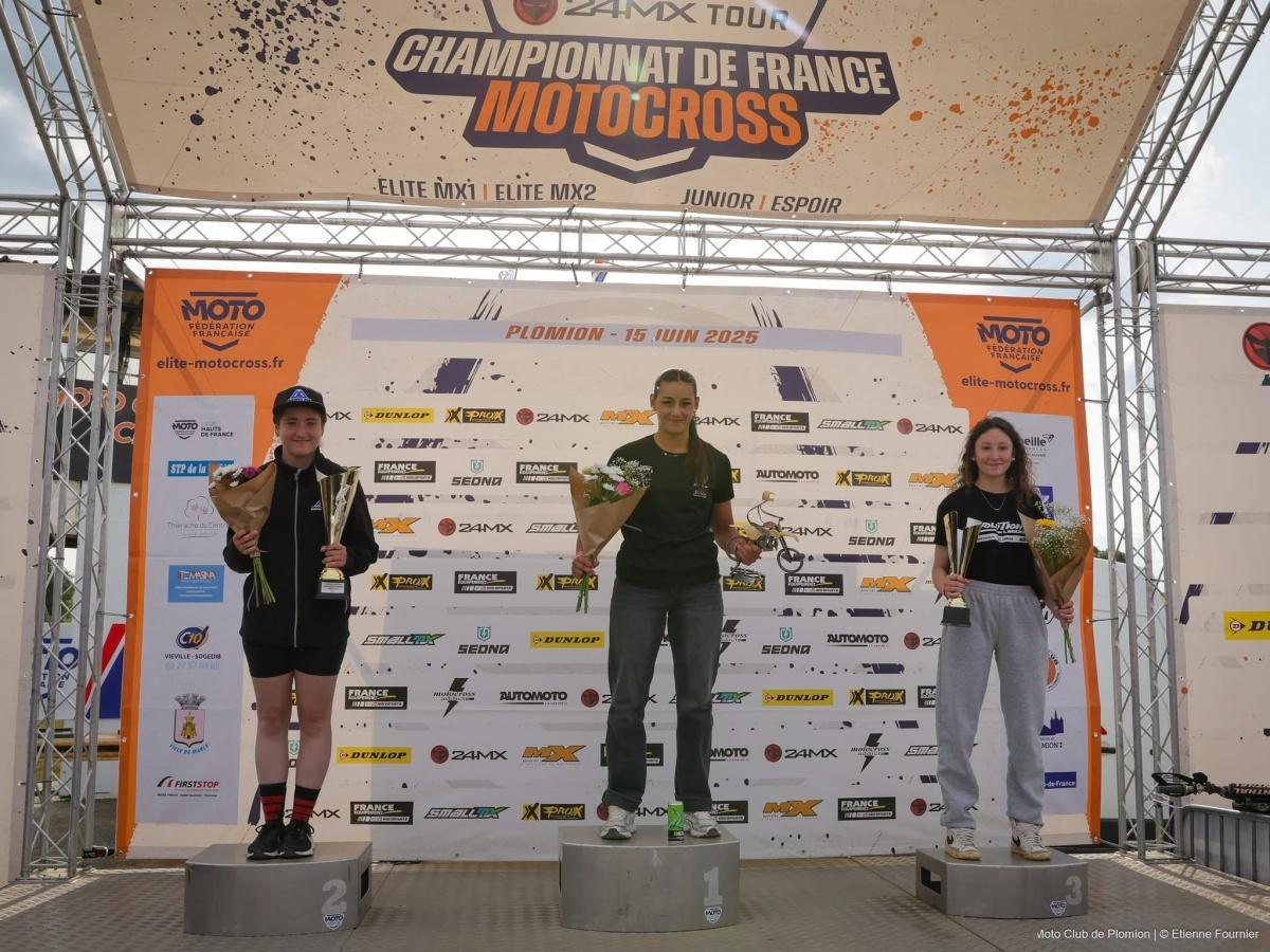 Amandine Verstappen wins in Plomion