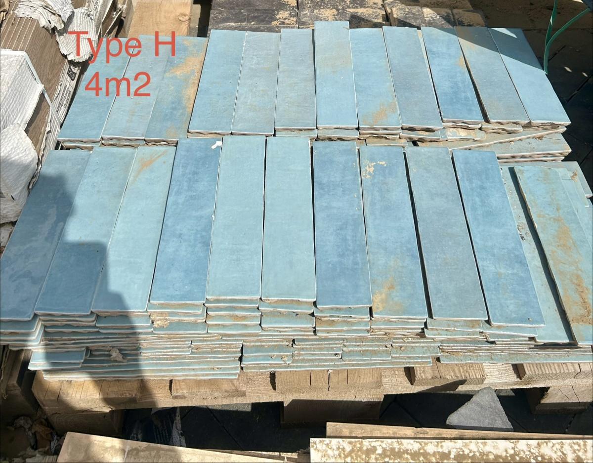 Restpartijen tegels | Azulejos de stock restantes