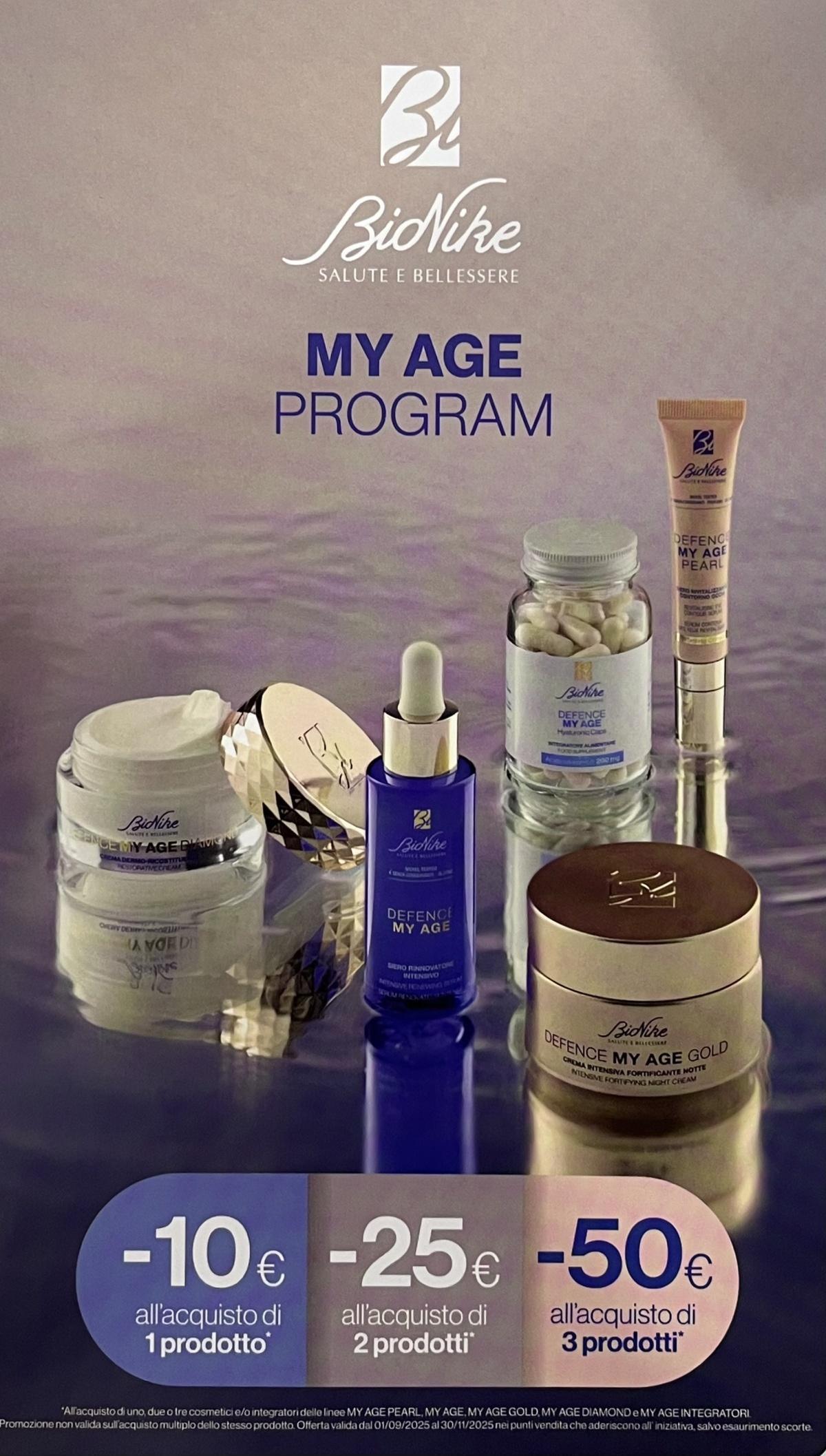 MY AGE PROGRAM! -10€,-25€,-50€!