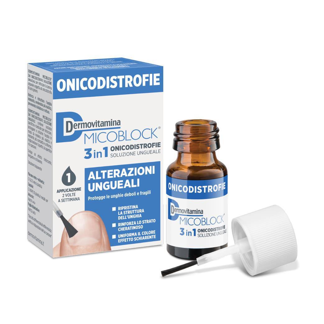 DERMOVITAMINA MICOBLOCK 3 IN 1 ONICODISTROFIE