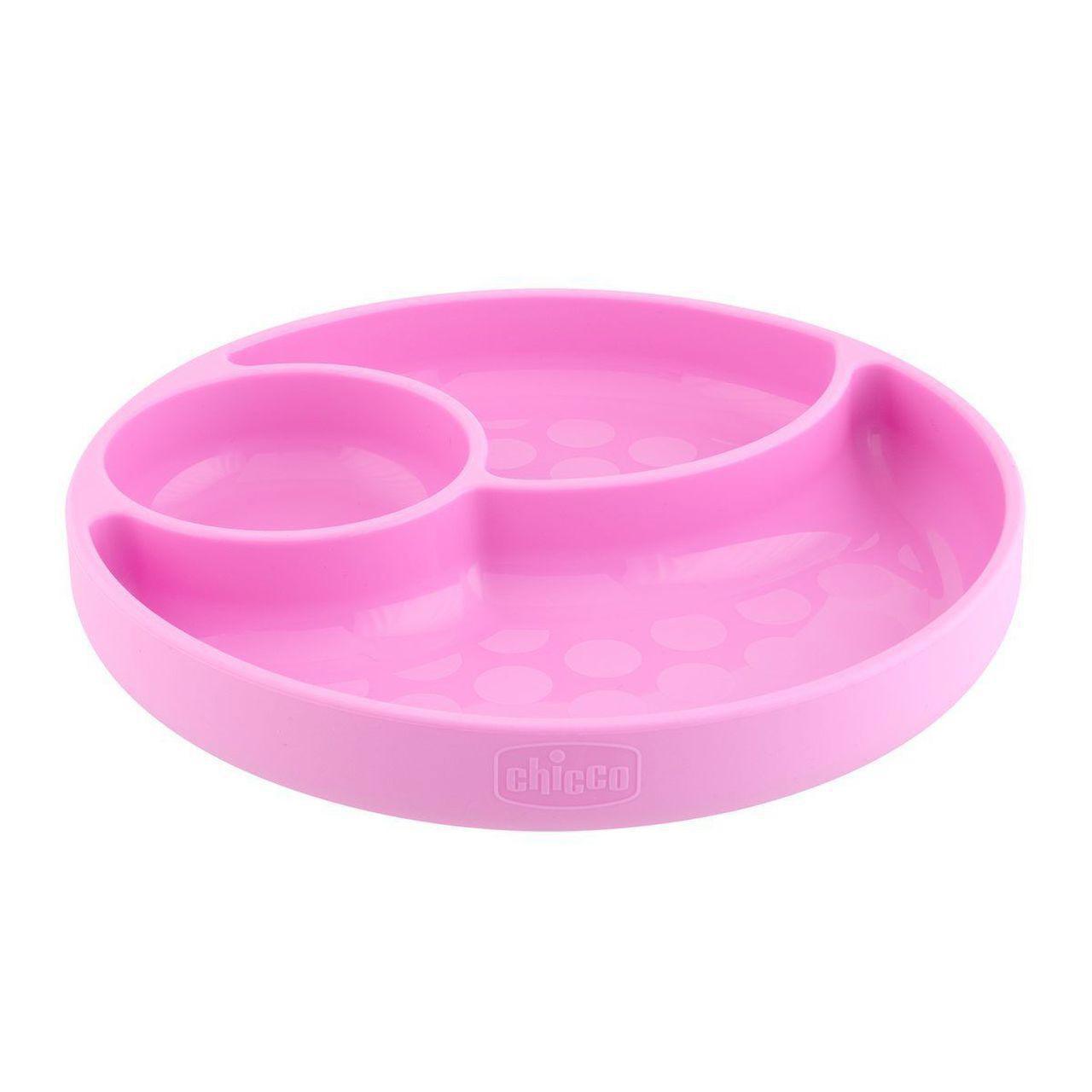 PIATTO IN SILICONE CON VENTOSA
