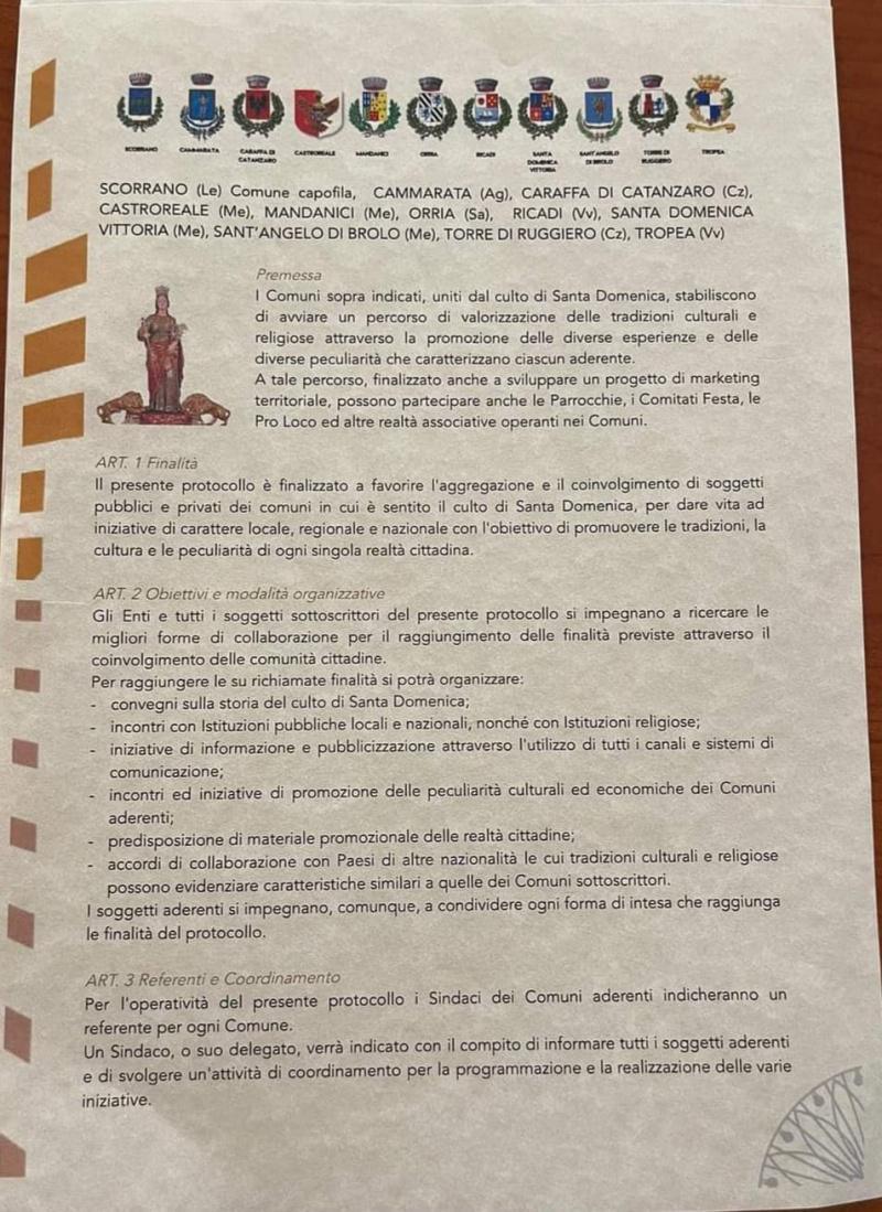 Il culto di Santa Domenica che unisce Calabria, Sicilia, Campania e Puglia