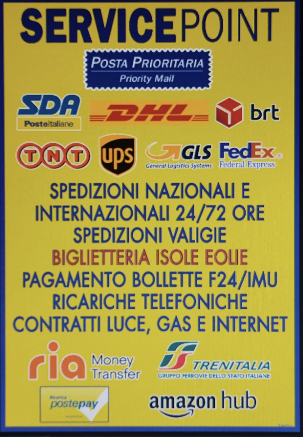 Service point Service point