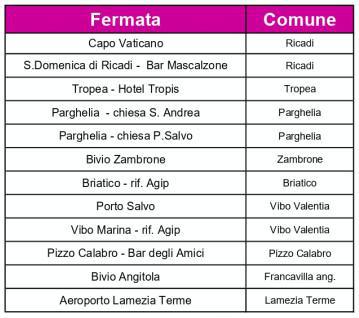 Airport Bus Timetable