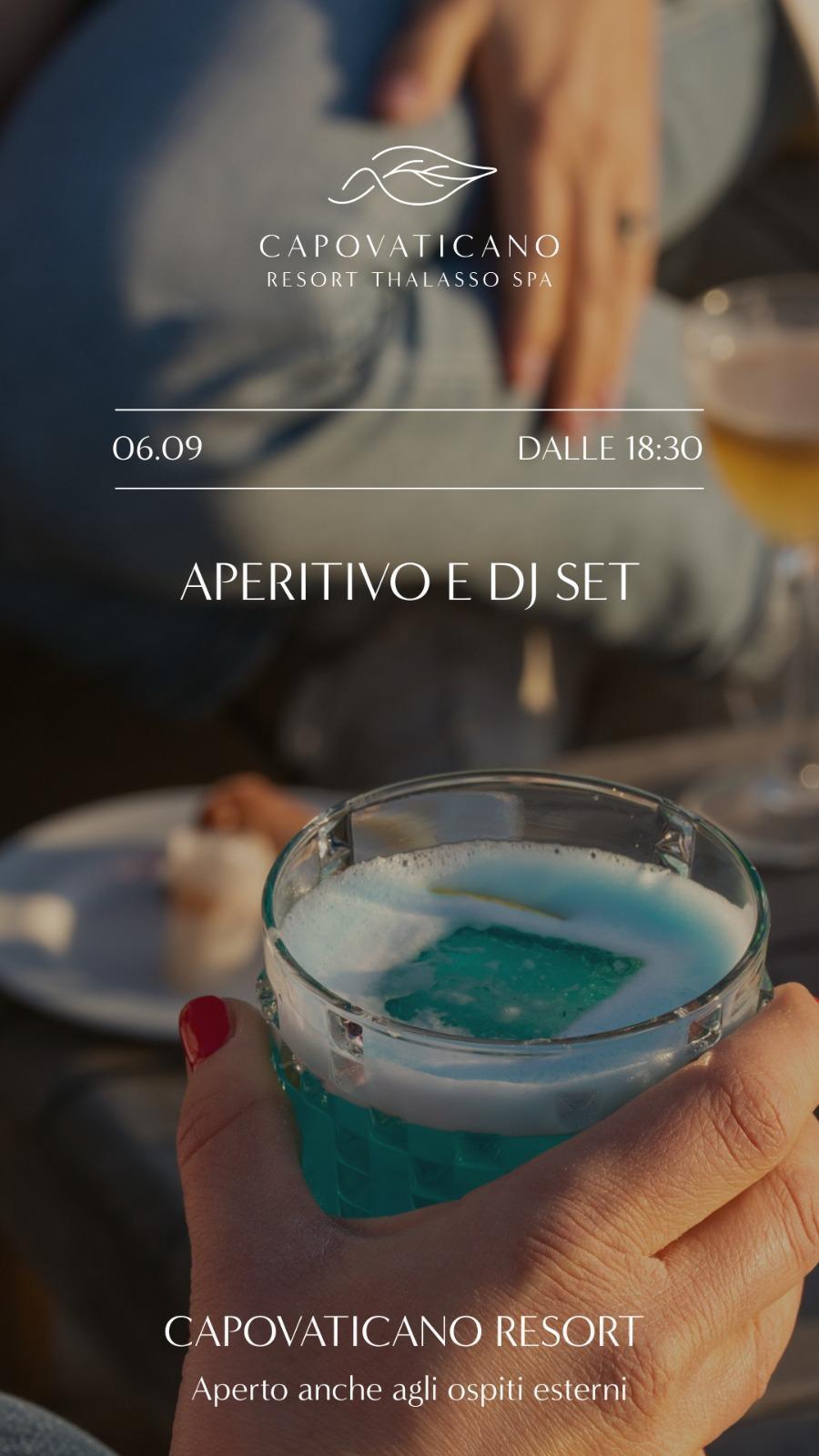 Aperitivo e DJ-SET (dalle ore 18.30)