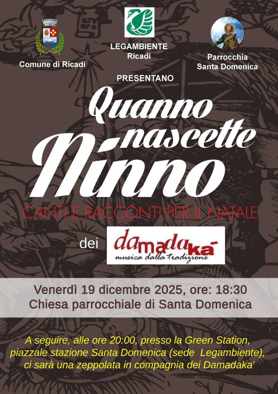 Quanno nascette Ninno - Canti e racconti per il Natale (inizio ore 18.30)