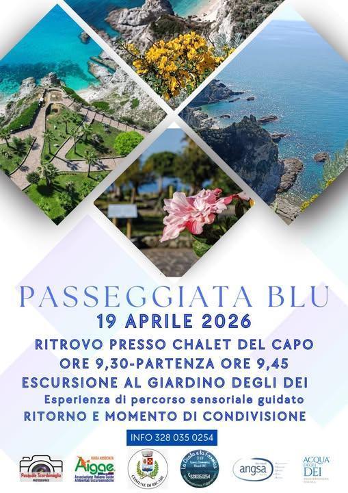 Passeggiata Blu - Esperienza di percorso sensoriale guidato (Inizio ore 09:30)