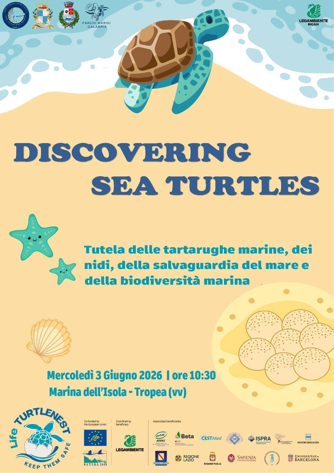 Discovering Sea Turtles (dalle ore 10.30)