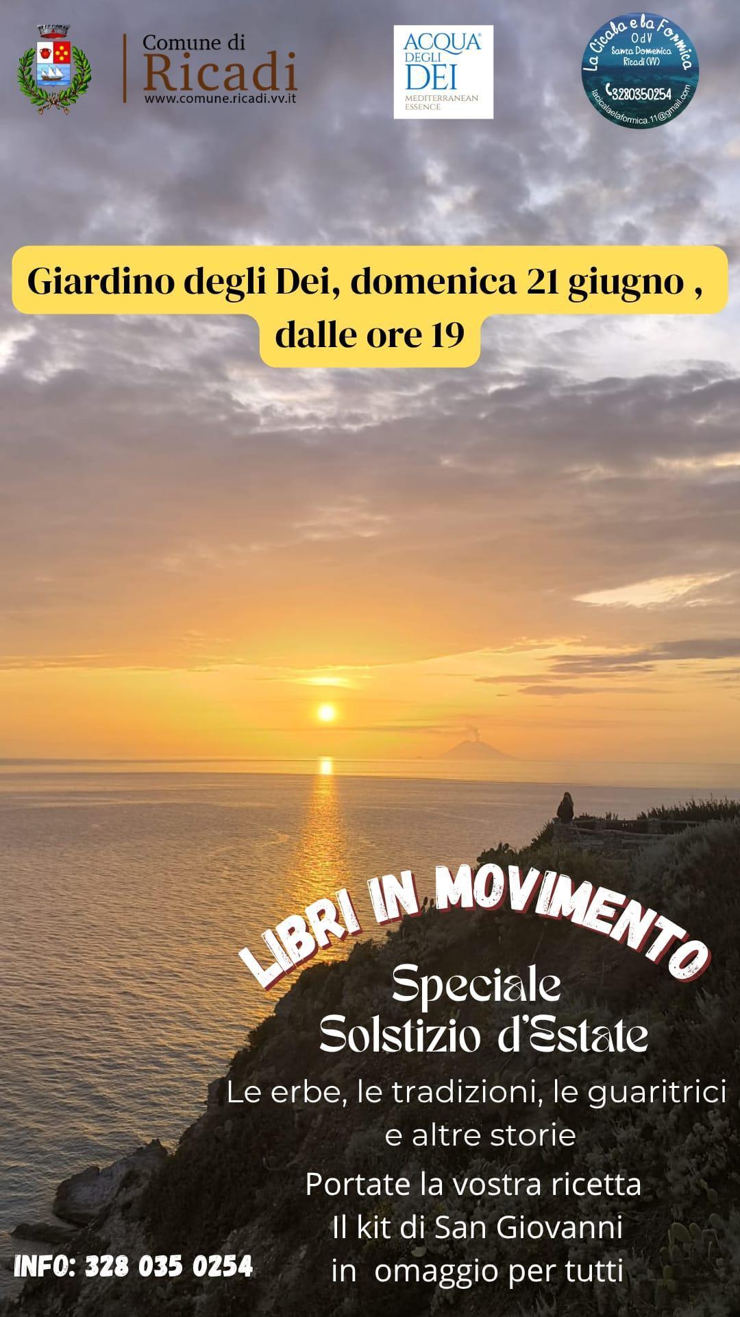 Libri in Movimento - Speciale Solstizio d'Estate (dalle ore 19.00)