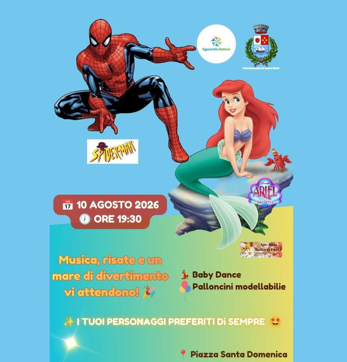 Musica, risate e divertimento - Baby Dance - Palloncini modellabilie - I tuoi personaggi preferiti di sempre (inizio ore 19:30)