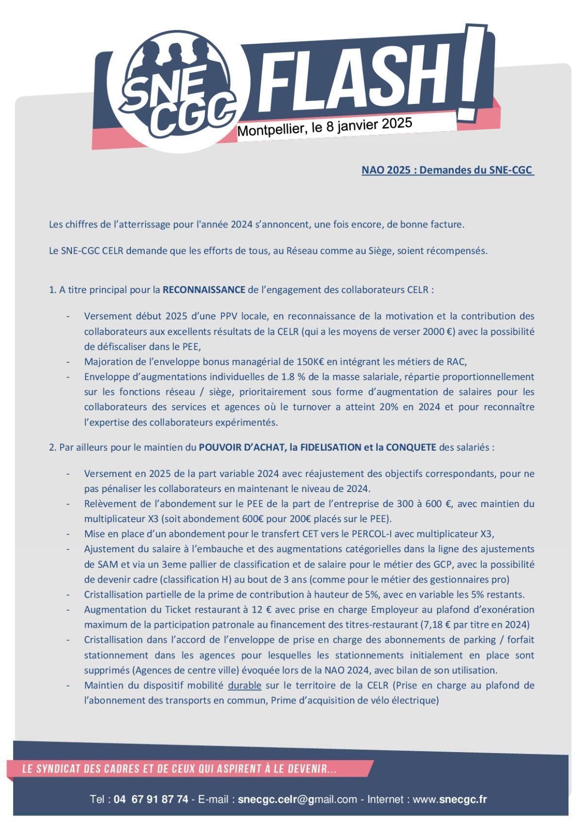 NAO CELR réunion 08 janvier 2025 NAO CELR réunion 08 janvier 2025