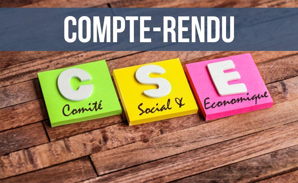 CSE du 4 juin 2026 Situation économique et financière 2025 ODJ