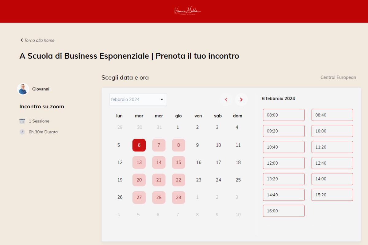 Il tuo calendario Il tuo calendario