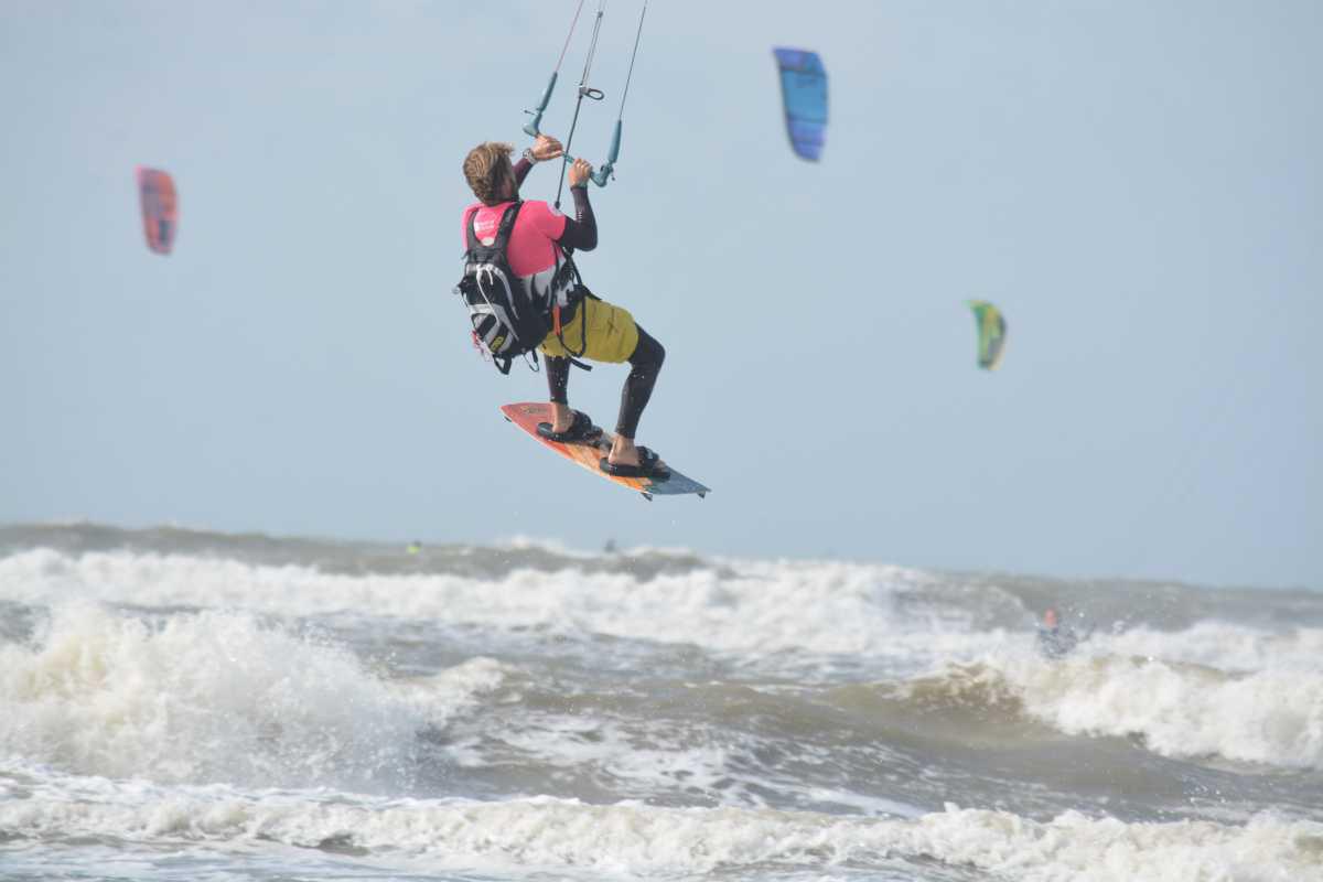 Windraam voor langste eendaagse kitesurftocht ter wereld zaterdag weer open