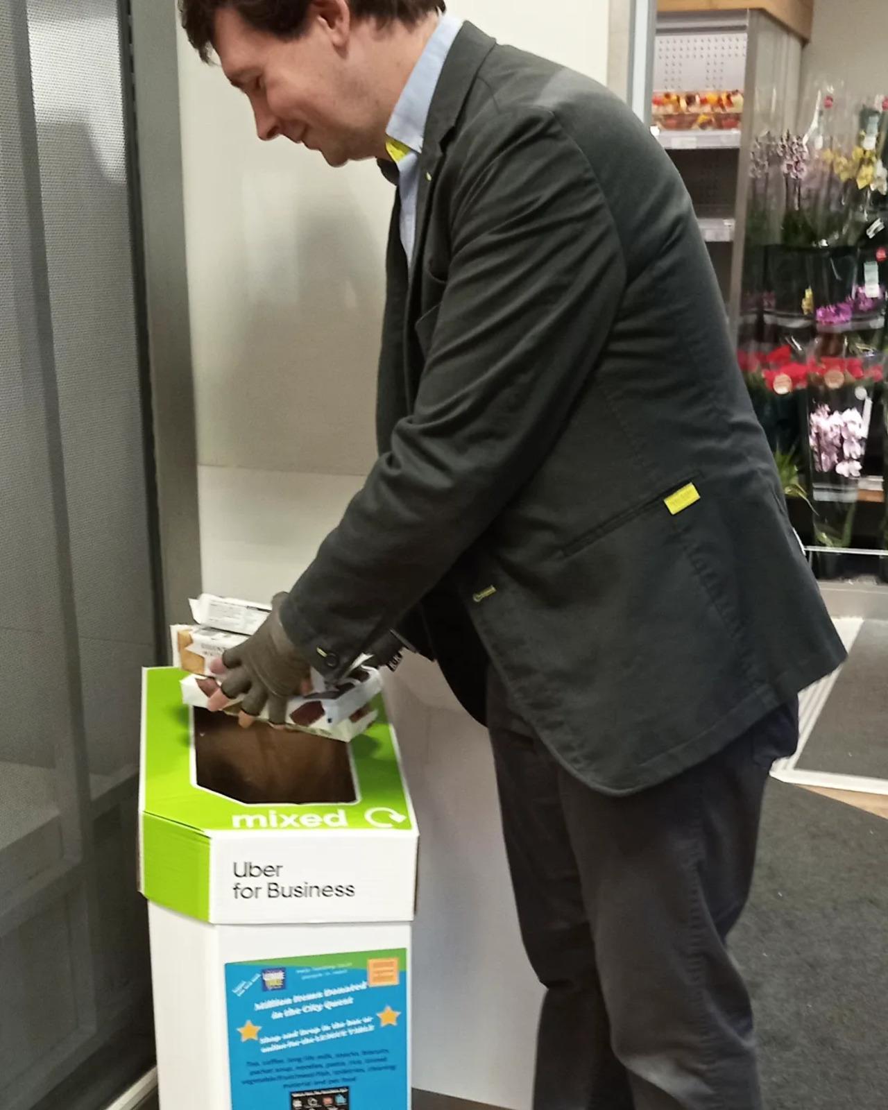 Waitrose joined 2023 in the Million Items Donated Quest